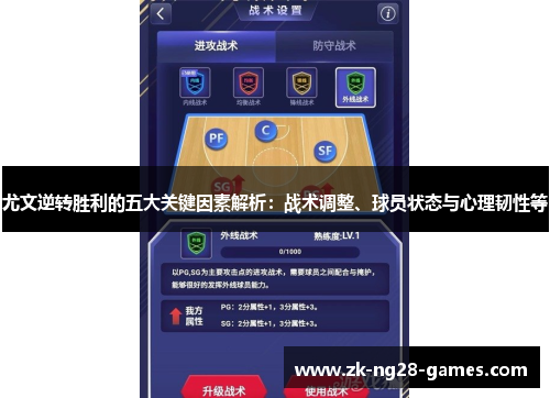 尤文逆转胜利的五大关键因素解析：战术调整、球员状态与心理韧性等